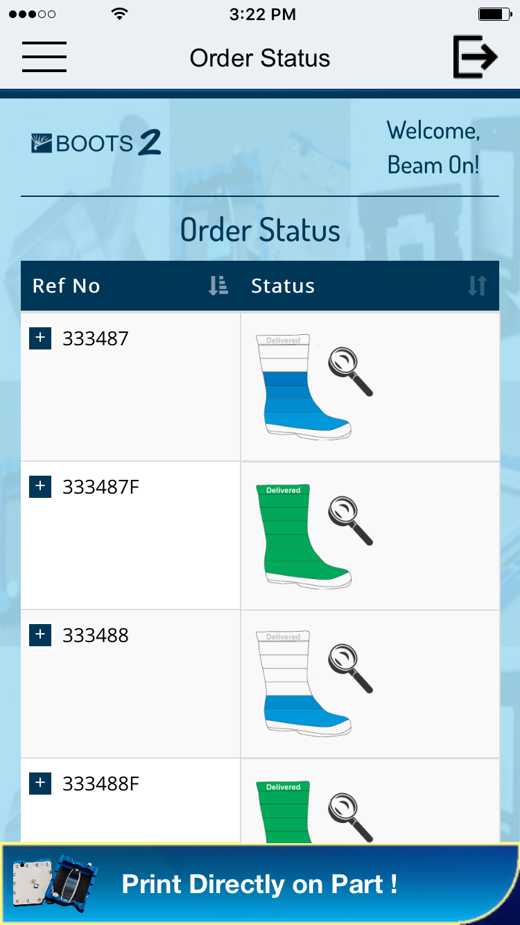 Beamon Area Ratio Calculator